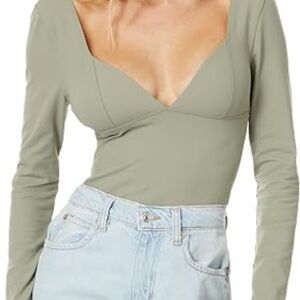 Women's Long Sleeve Top in Sage free people